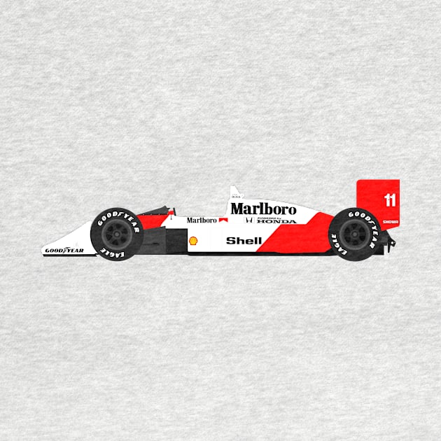 McLaren MP4/4 F1 Alain Prost by s.elaaboudi@gmail.com